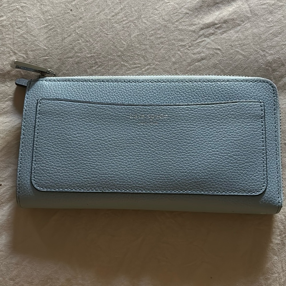 Kate spade blue wallet